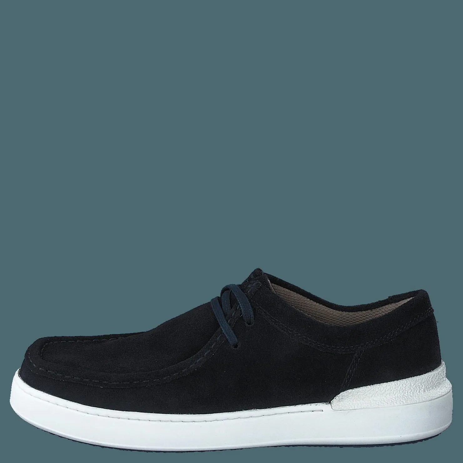 Clarks Courtlitewally Navy Suede Svart