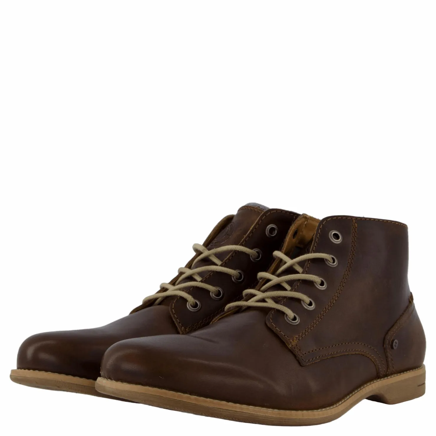 Sneaky Steve Crasher Leather Shoe Cognac Texas Brun