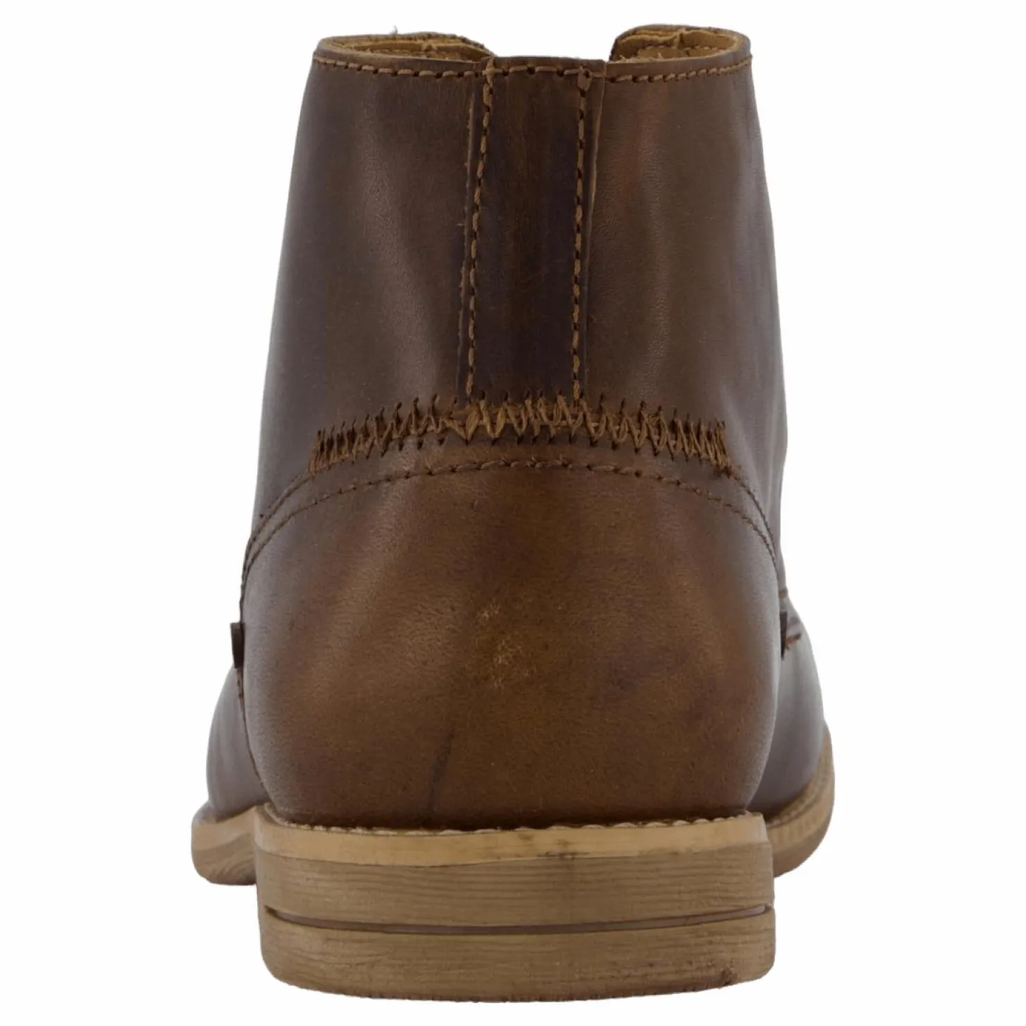 Sneaky Steve Crasher Leather Shoe Cognac Texas Brun
