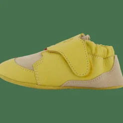 Affenzahn Crawling Shoe Leather Crawly Giraffe Yellow Outlet
