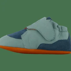 Affenzahn Crawling Shoe Leather Crawly Bunny Blue