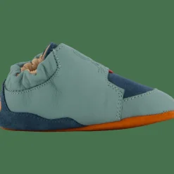 Affenzahn Crawling Shoe Leather Crawly Bunny Blue