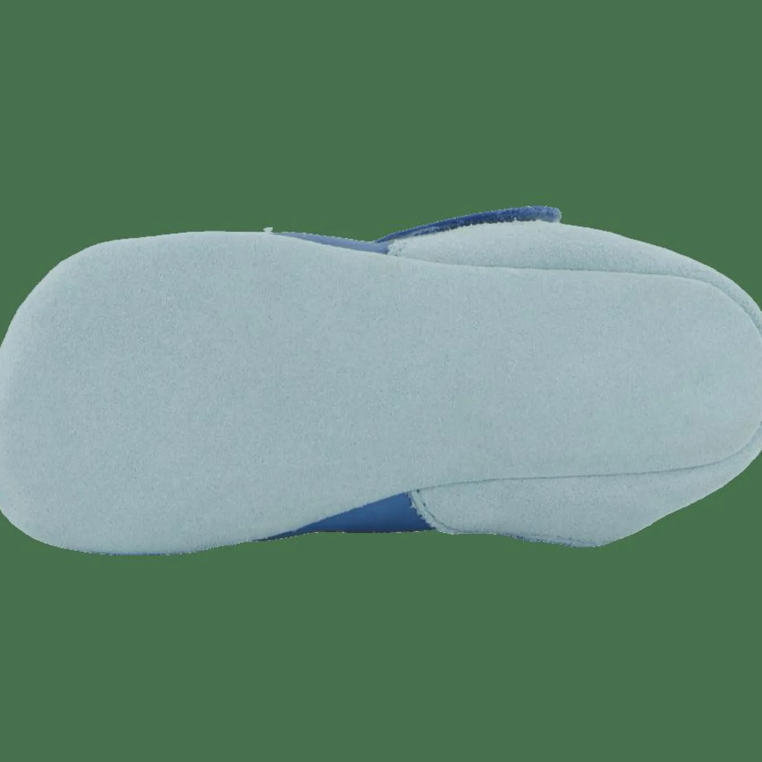 Affenzahn Crawling Shoe Leather Crawly Shark Blue Best