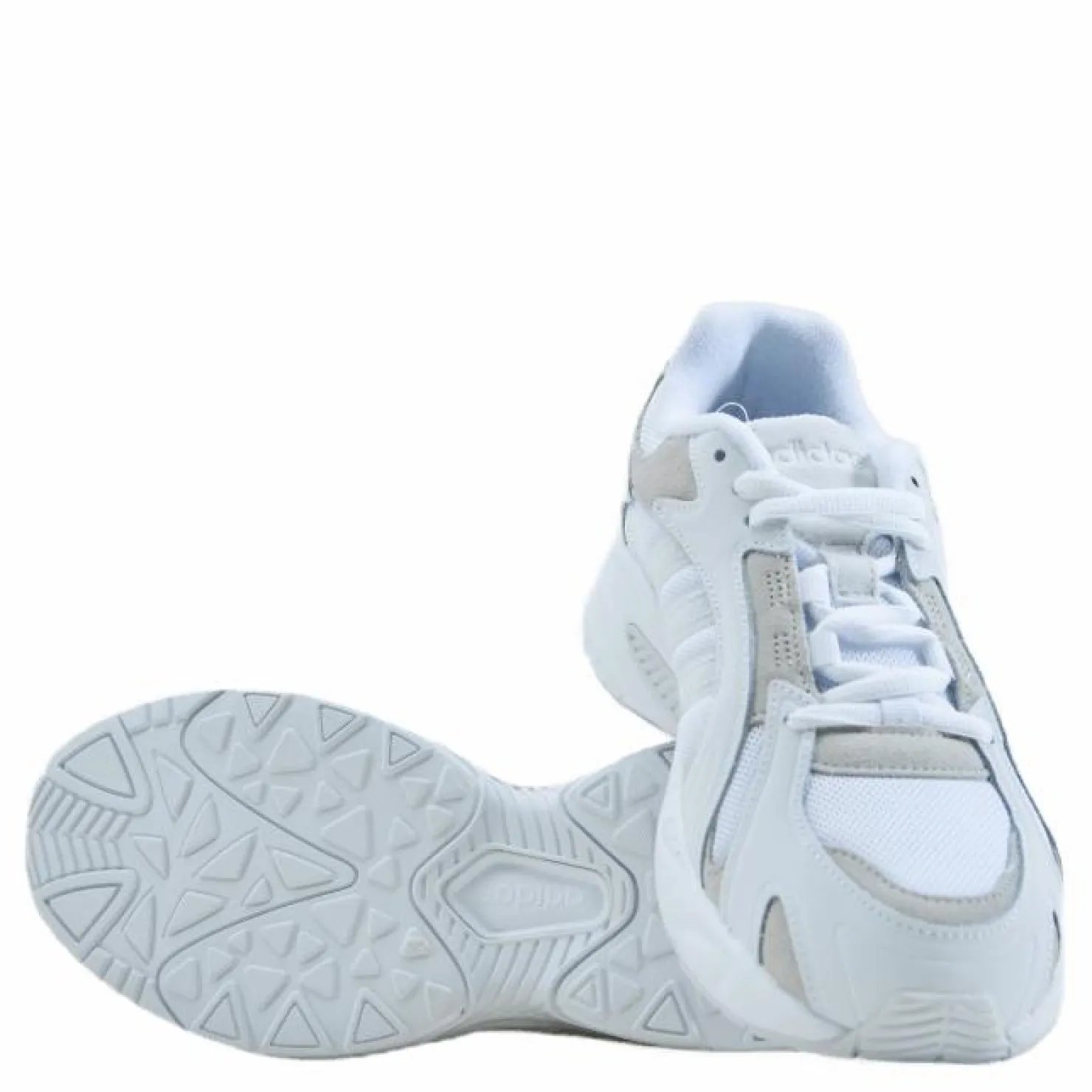 adidas Crazy Chaos Shadow 2.0 Shoes Cloud White / Cloud White / Grey One Vit och Beige Discount