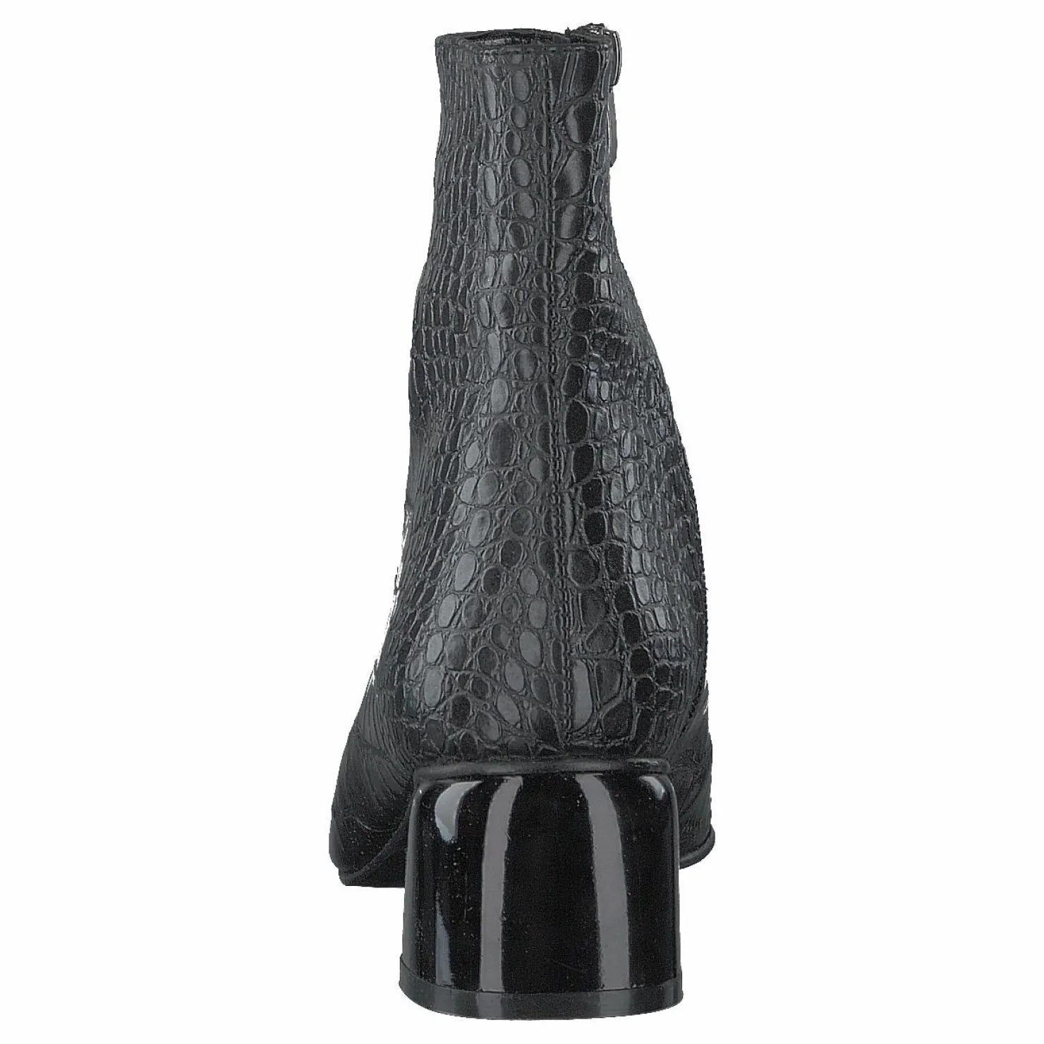 NA-KD Croco Basic Boots Black Svart Online