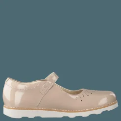 Clarks Crown Jump K Blush Beige Clearance