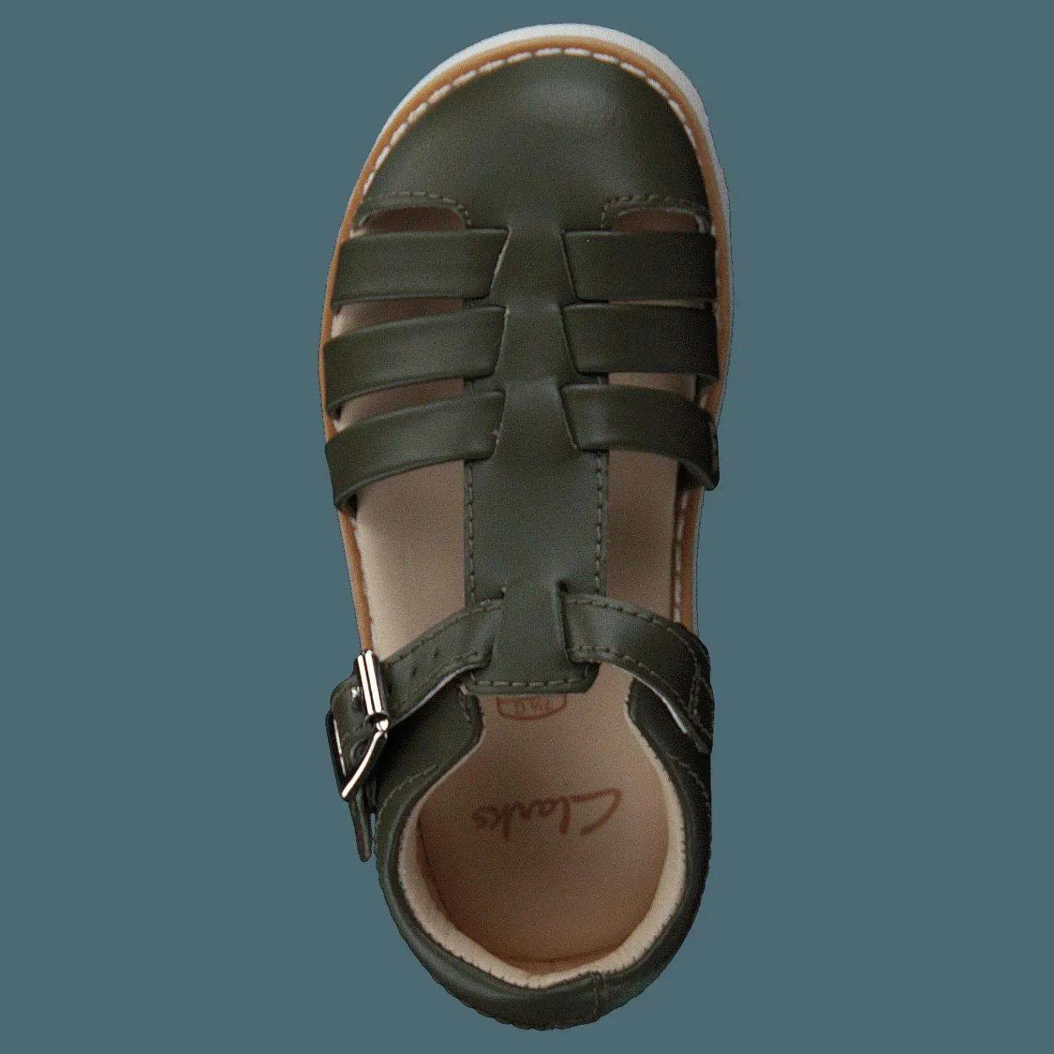Clarks Crown Stem T Khaki Grå och Grön Hot