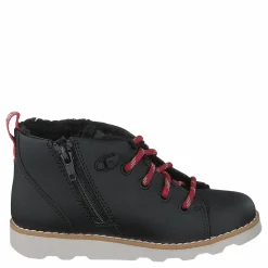 Clarks Crown Tor T Black Leather Svart Online