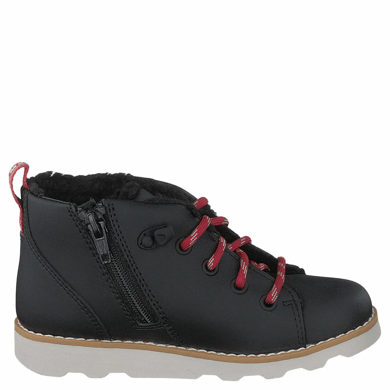 Clarks Crown Tor T Black Leather Svart Online