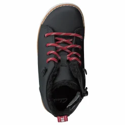 Clarks Crown Tor T Black Leather Svart Online