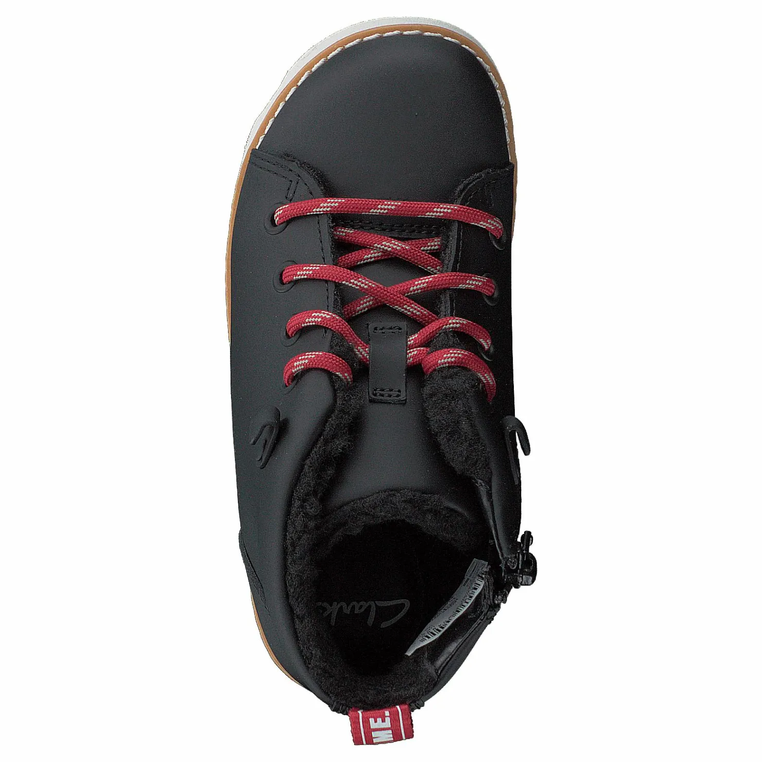 Clarks Crown Tor T Black Leather Svart Online