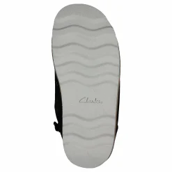 Clarks Crown Tor T Black Leather Svart Online