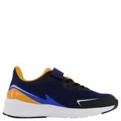 Fila Crusher V Kids Black-dark Cheddar Blue och Multi color Hot