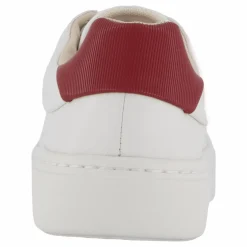 Calvin Klein Cupsole Lace Up W/ml Lth Bright White/winery Vit Online