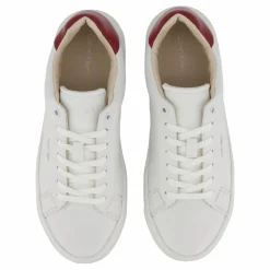 Calvin Klein Cupsole Lace Up W/ml Lth Bright White/winery Vit Online