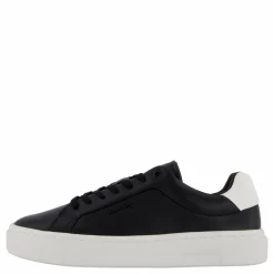 Calvin Klein Cupsole Lace Up W/ml Lth Ck Black Svart Online