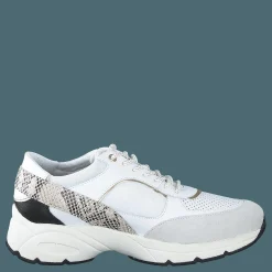 Geox D Alhour White/off White Vit Clearance