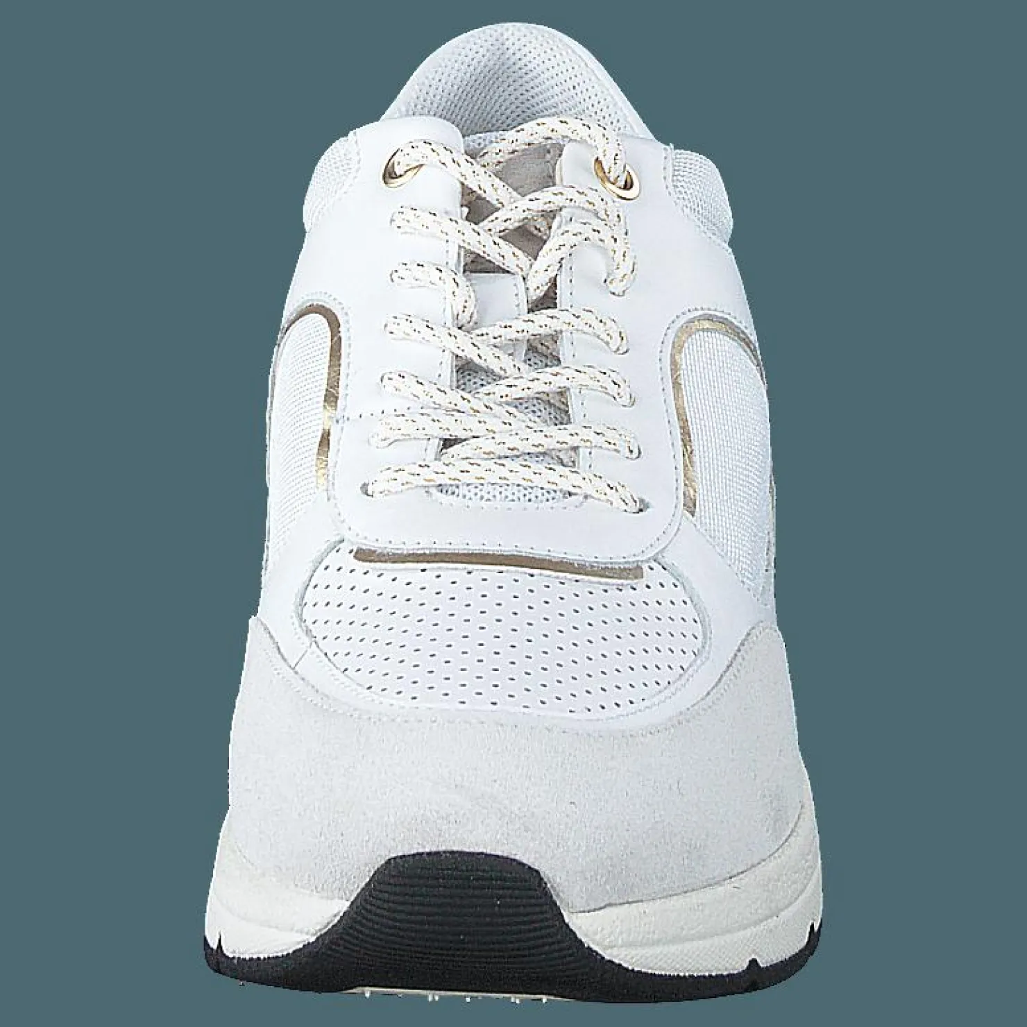 Geox D Alhour White/off White Vit Clearance