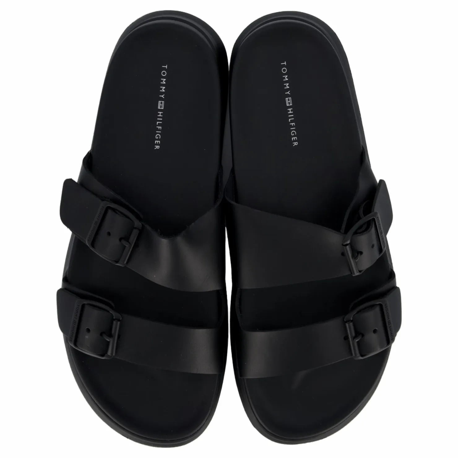 Tommy Hilfiger D Density Hilfiger Buckle Svart Hot