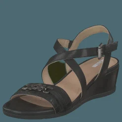 Geox D Marykarmen Black Svart Outlet