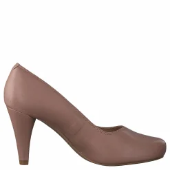 Clarks Dalia Rose Nude Leather Röd Sale