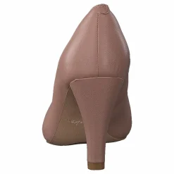Clarks Dalia Rose Nude Leather Röd Sale