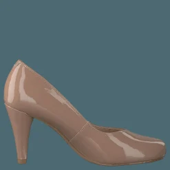 Clarks Dalia Rose Nude Patent Brun Outlet