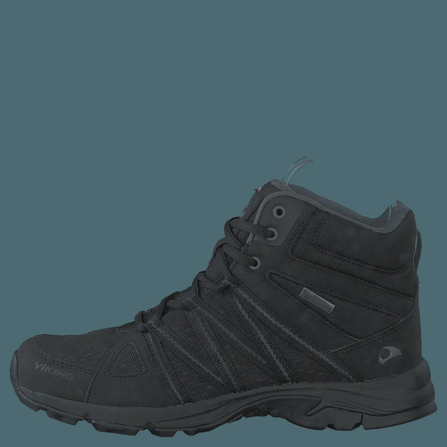 Viking Day Mid Gtx W Black/black Svart Hot