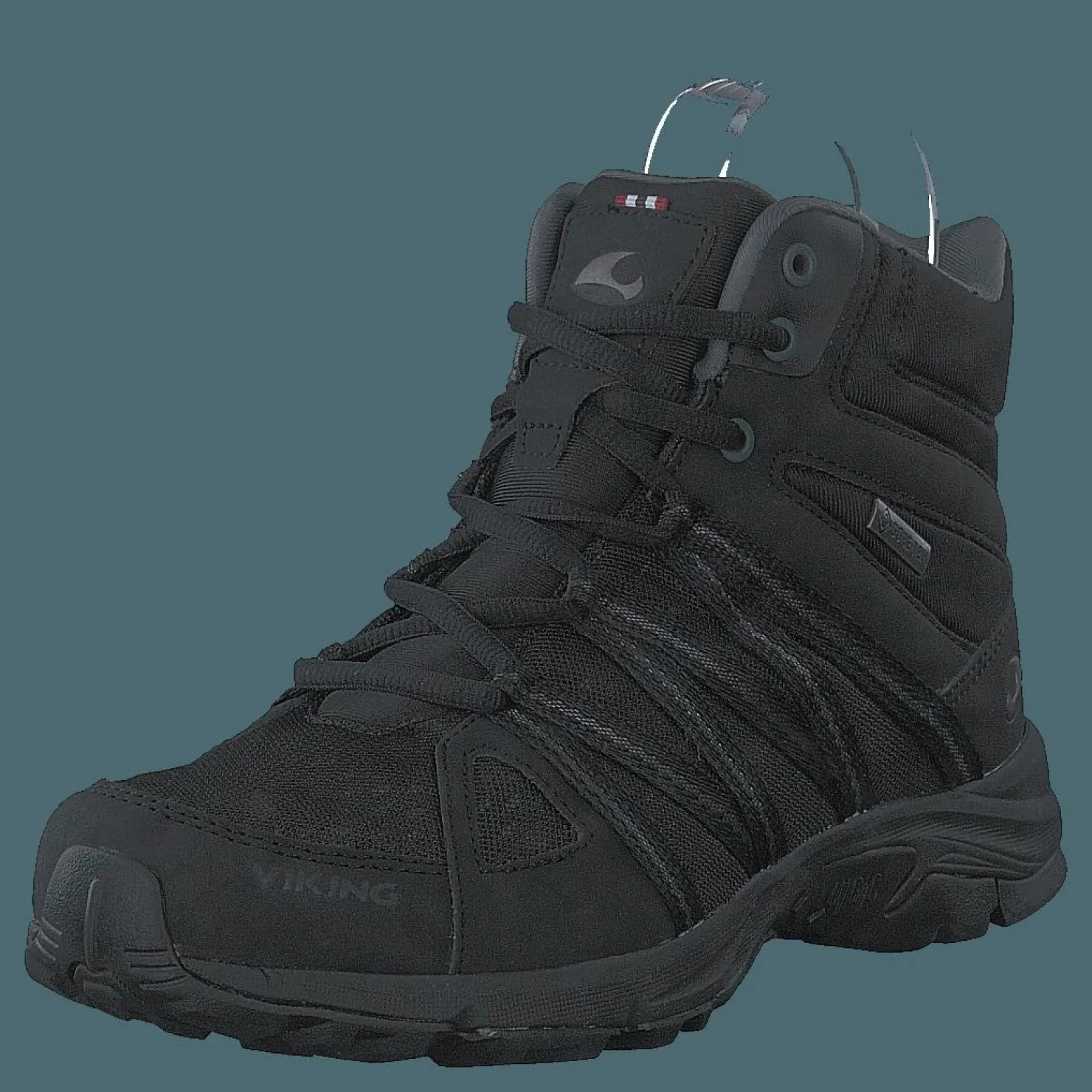 Viking Day Mid Gtx W Black/black Svart Hot