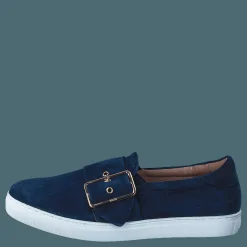 Dasia Daylily Navy Buckle Navy Blå Sale