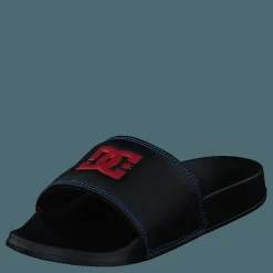 DC Shoes Dc Slide Black/red Print Svart Online