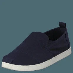Toms Deconstructed Alpargata Navy Canvas Blå Best
