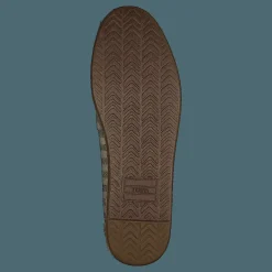 Toms Deconstructed Alpargata Rope Black Woven Stripe Beige Outlet