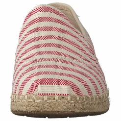 Toms Deconstructed Alpargata Rope Red Woven Stripe Beige Online