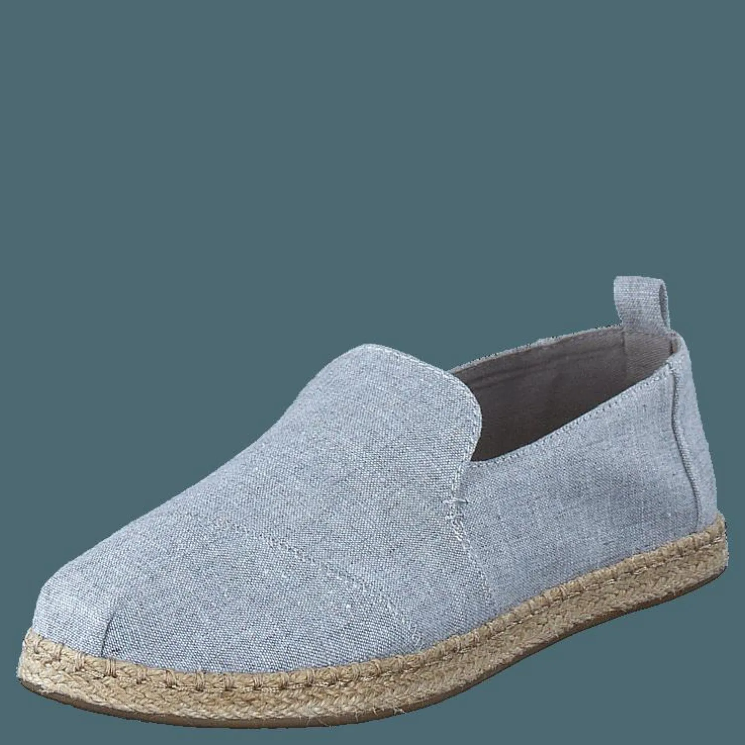Toms Decontructed Alpergata Drizzle Grey Slub Chambrey Grå Discount
