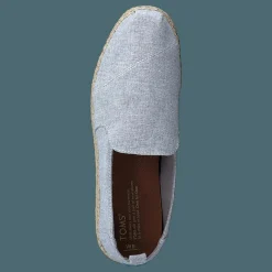 Toms Decontructed Alpergata Drizzle Grey Slub Chambrey Grå Discount