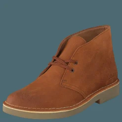 Clarks Desert Boot2 Dark Tan Suede Brun Discount