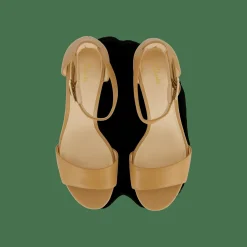 Clarks Deva Mae Camel Leather Beige Discount