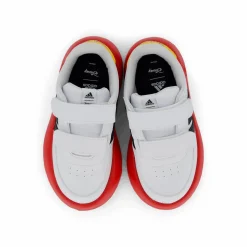 adidas Disney Breaknet 2.0 Shoes Kids Cloud White / Core Black / Scarlet Svart och Vit Outlet