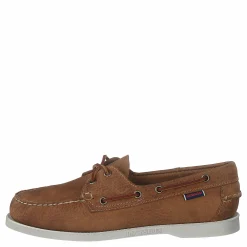 Sebago Dockside Portland Crazy W Brown Tan Brun New