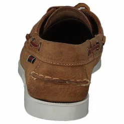 Sebago Dockside Portland Crazy W Brown Tan Brun New