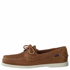 Sebago Docksides Brown Oiled Waxy Lea Brun Best