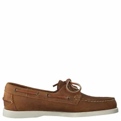 Sebago Docksides Brown Oiled Waxy Lea Brun Best