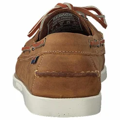 Sebago Docksides Brown Oiled Waxy Lea Brun Best