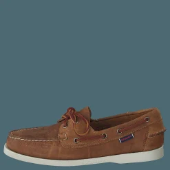 Sebago Docksides Crazy H Brown Tan Brun