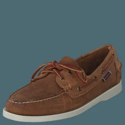 Sebago Docksides Crazy H Brown Tan Brun