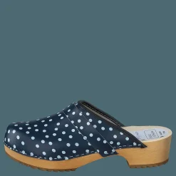Mohedatoffeln Dotty Navy Blå New