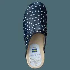 Mohedatoffeln Dotty Navy Blå New