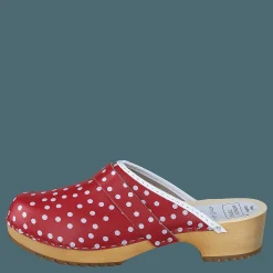 Mohedatoffeln Dotty Red Vit och Röd Online