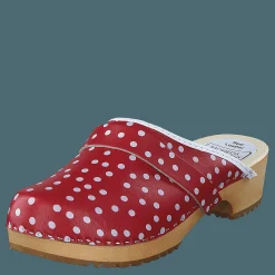 Mohedatoffeln Dotty Red Vit och Röd Online